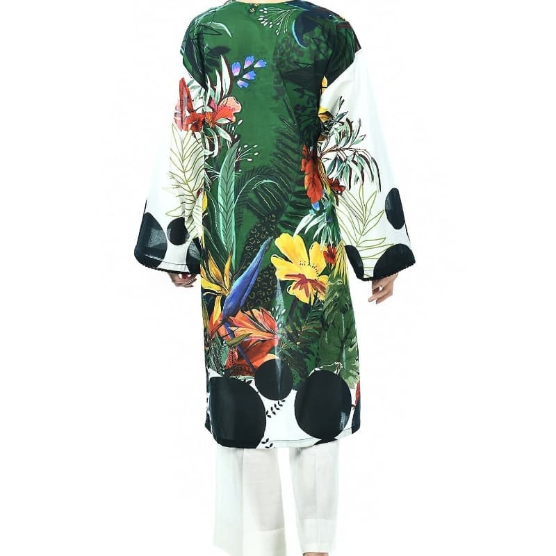 Printed Lawn Shirt

PKR-2299/- Round Split neckline with lace detailing on